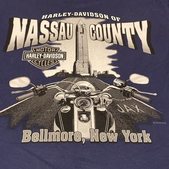 Harley-Davidson 2019 Nassau County Bellmore, New York Mrs tshirt size large - Picture 5 of 10